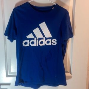 Blue adidas shirt, perfect condition